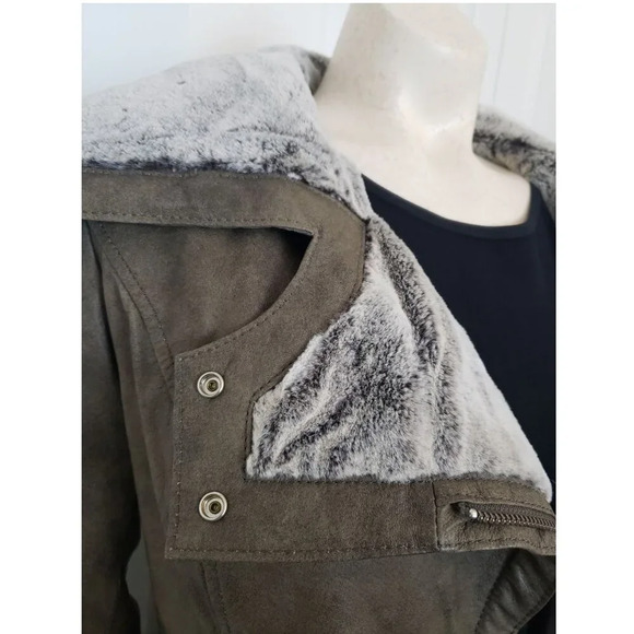 Danier  Leather Moto Jacket Sz XXS - Picture 2 of 14